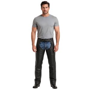 Lambskin Leather Motorcycle Chaps