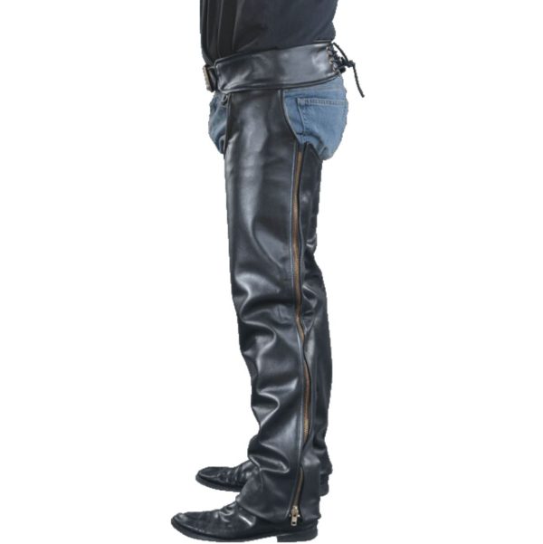 Leather Motorcycle Chaps For Sale 3 JPG