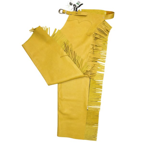 Leather western chaps men