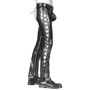 Lickerish Barrage Men Leather Chaps
