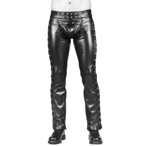 Lickerish Barrage Mens Leather Chaps