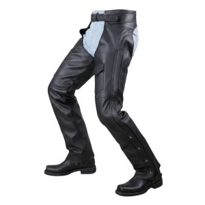 Road Master Motorcycle Leather Riding Chaps