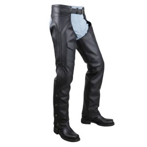 Road Master Motorcycle Leather Riding Chaps