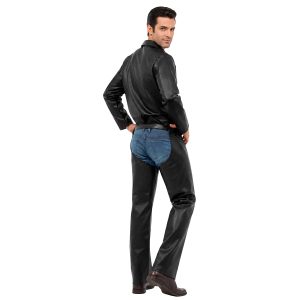 Royal King leather biker chaps for riders