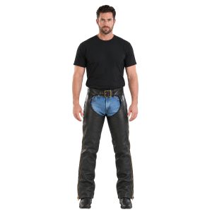 Speedster Leather Motorcycle Chaps For Sale
