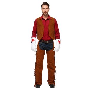 Vaquero Leather Riding Western Chaps