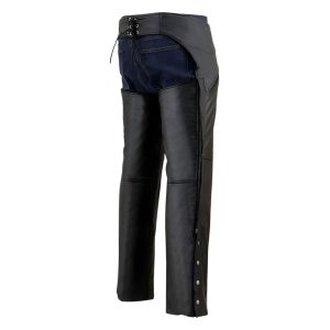 Viper Venom Real Leather Motorcycle Chap Men