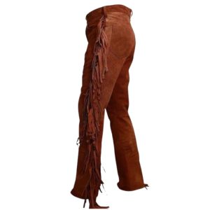 Allaric Alley Suede Fringes Pants