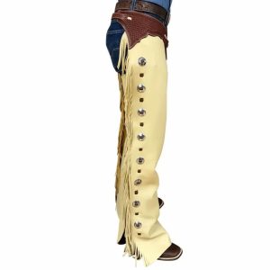 Armand Mocha Brown Mens Western Chaps