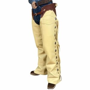 Armand Mocha Brown Mens Western Chaps