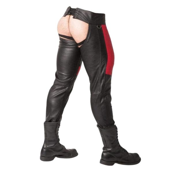 Biker Leather Motorcycle Chaps