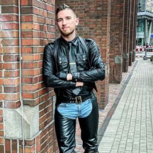 Mens Leather Chaps