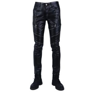 Classic Leather Motorcycle Chaps