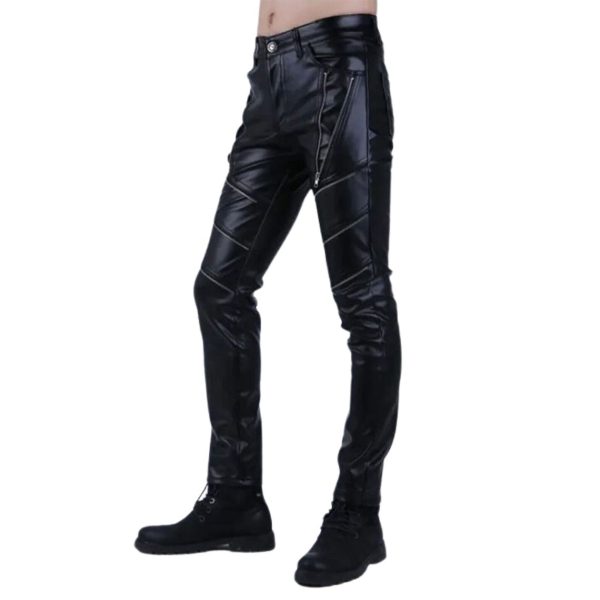 Classic Leather Motorcycle Chaps
