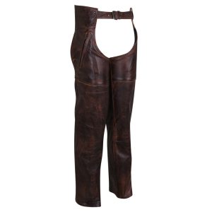 Electra Edge Leather Biker Chaps For Women