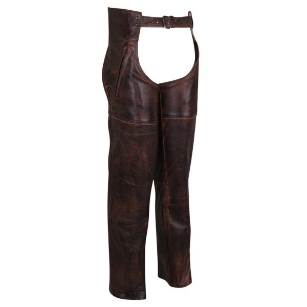 Electra Edge Leather Biker Chaps For Women