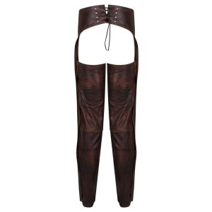 Electra Edge Leather Biker Chaps For Women