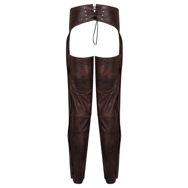 Electra Edge Leather Biker Chaps For Women
