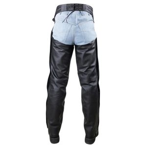 Motorcycle Leather Riding Chaps