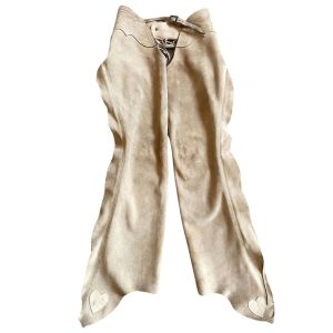 Rumy Maroon Western Cowgirl Chaps