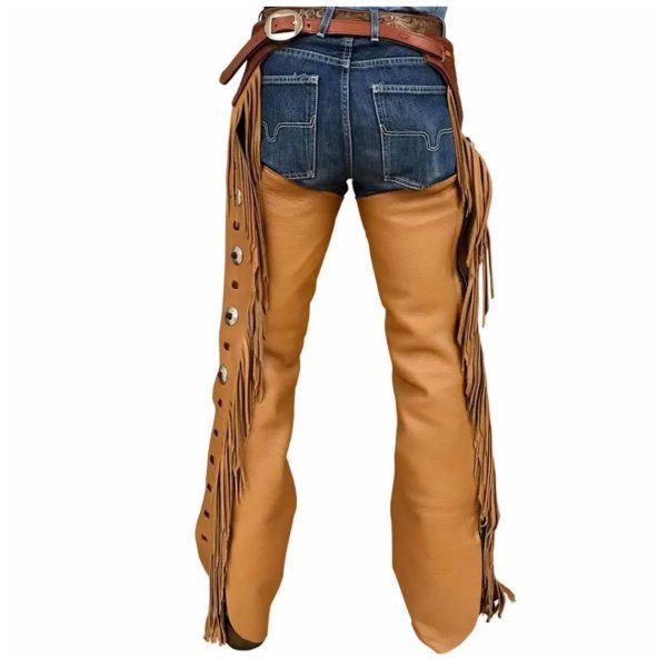 Sven Mocha Brown Men's Western Chaps