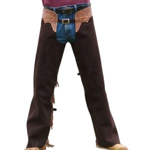 Western Cowboy Leather Chaps