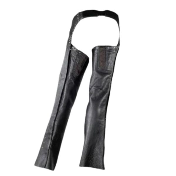 Womens Zenith Black Assless Chaps