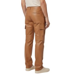 Shane Brown Mens Cargo Leather Pants