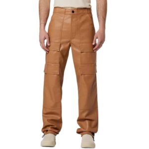 Shane Brown Mens Cargo Leather Pants