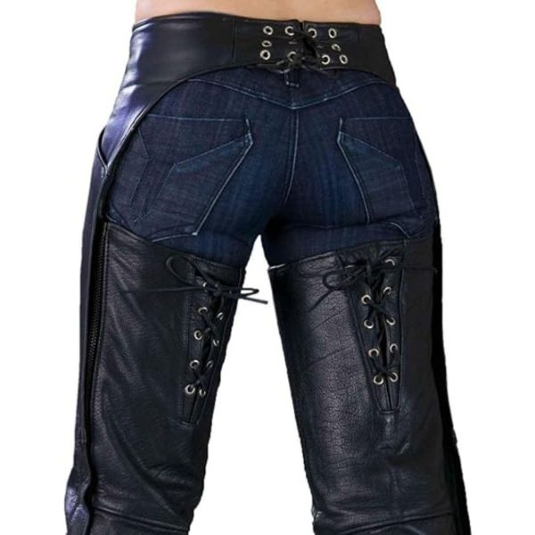 Nomad Nebula Mens Biker Chaps