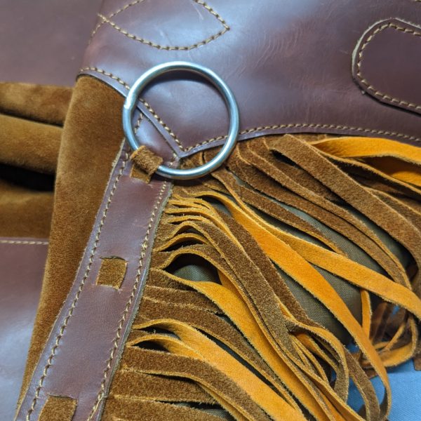 Cowboy Trail Suede Fringe Chaps