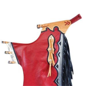Firestorm Red Rodeo Chaps