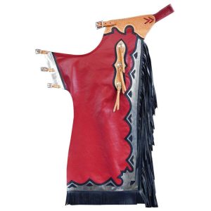 Firestorm Red Rodeo Chaps
