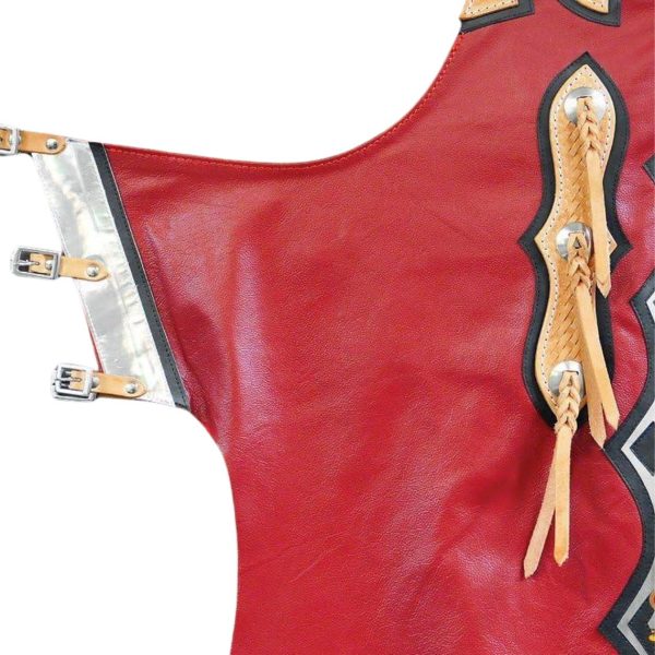 Firestorm Red Rodeo Chaps