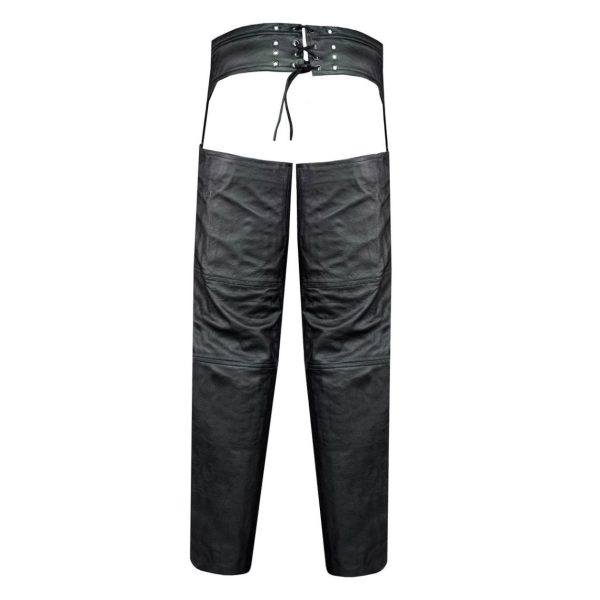 Black Milwaukee Mens Assless Chap