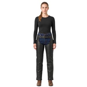 Enchanted Noir Leather Assless Chaps