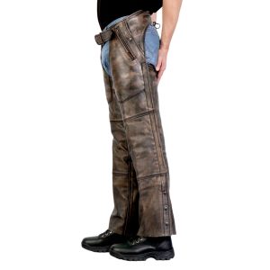 Rustic Rider Brown Assless Chaps