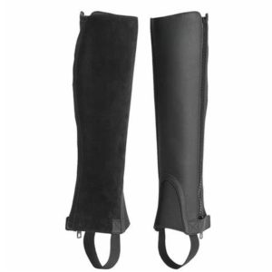 Drave Suede Leather Half Chaps