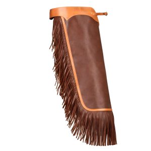 Traditional western chinks with fringe