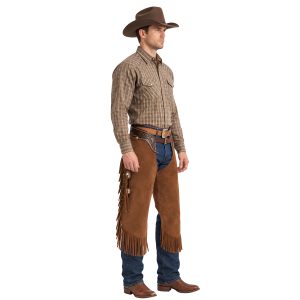 Custom Suede Leather Western Cowboy Chinks