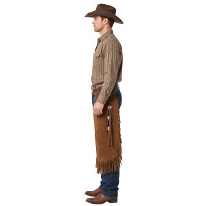 Handmade Suede Leather Chinks for Cowboys