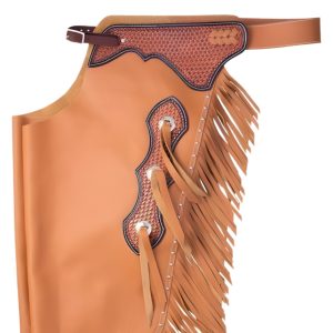 Durable Handmade Western Cowhide Chinks