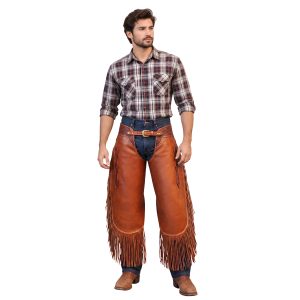 Heritage Trim Chinks Chaps with Fringe