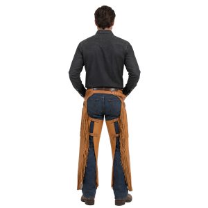 Weaver Western Leather Chinks for Cowboys