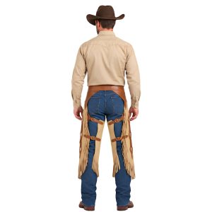 Premium Leather Western Chinks for Cowboys