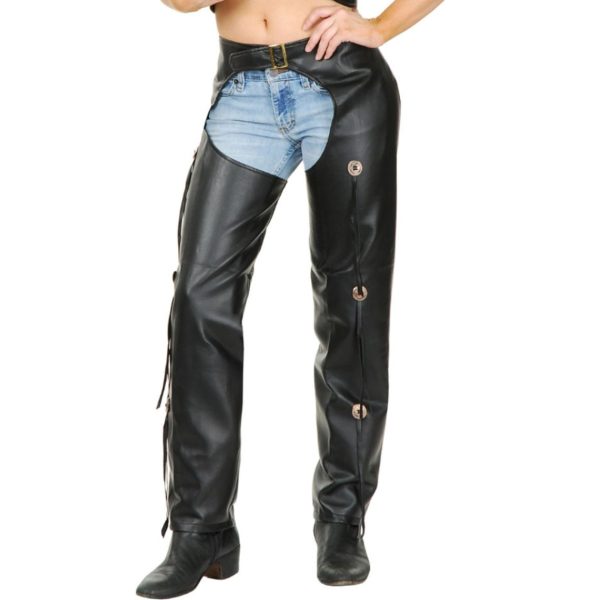 Modern Cowgirl Black Chaps