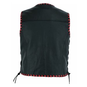 Affordable Westerns Show Vest Black With Laces