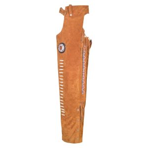 Brown Peru Western Cowboy Chaps For Sale