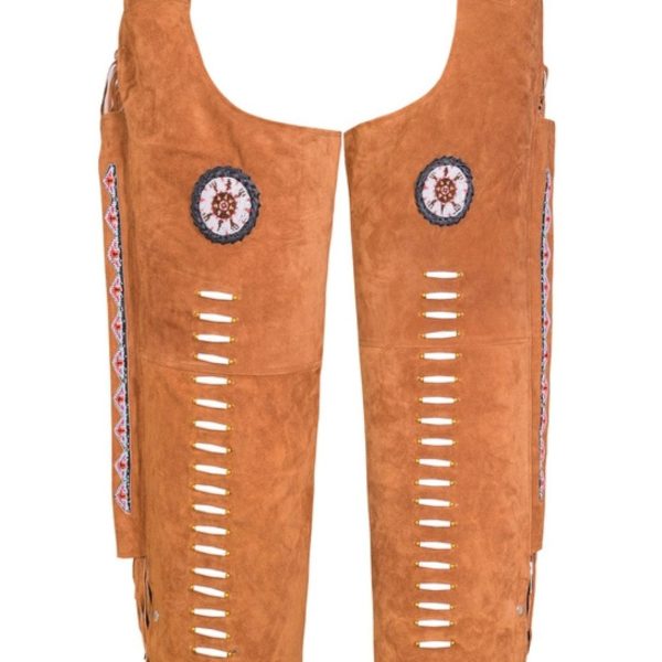 Brown Peru Western Cowboy Chaps For Sale