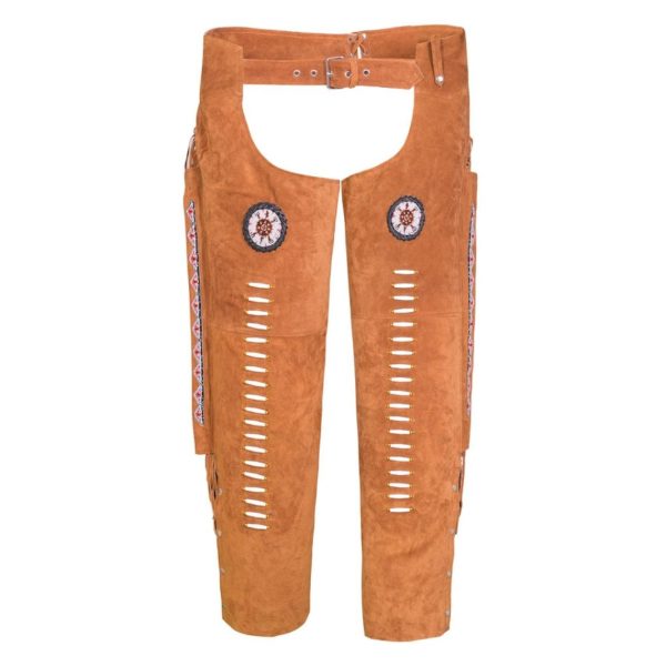 Brown Peru Western Cowboy Chaps For Sale